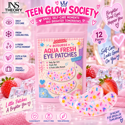 Aqua Fresh Eye Patches, 12 Pieces