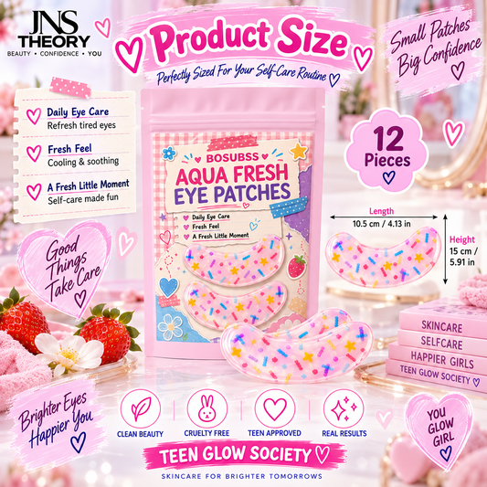 Aqua Fresh Eye Patches, 12 Pieces