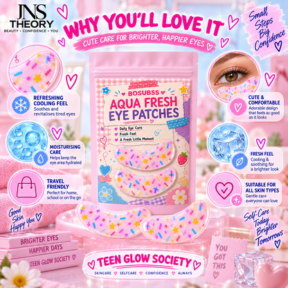 Aqua Fresh Eye Patches, 12 Pieces