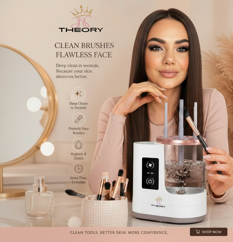 JNS Theory Brush Cleaner Ad – Sleek Hair V2