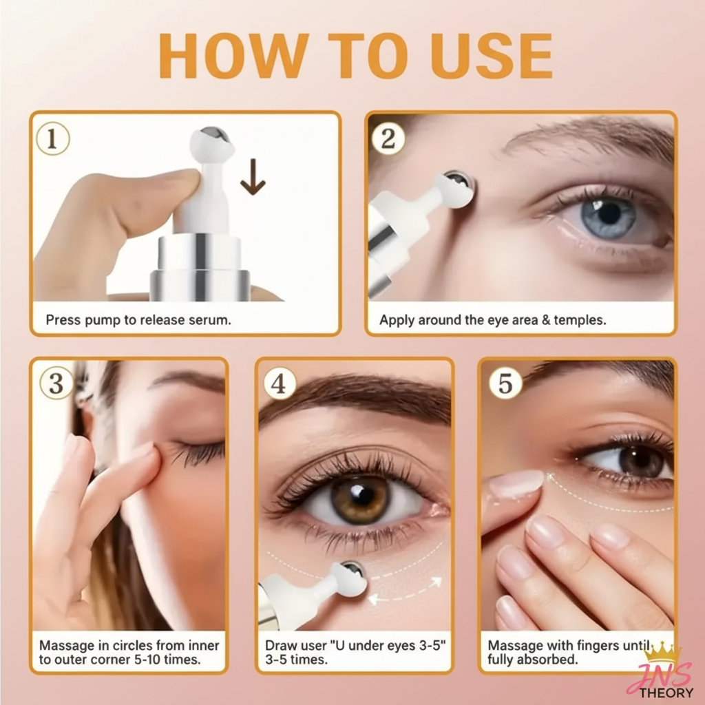 JNS Theory - How To Use Eye Cream Corrected