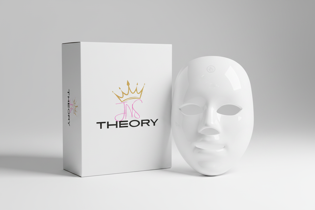 JNS Theory LED Face Mask Packaging