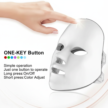 JNS Theory LED Mask One-Key Button Pro Shot