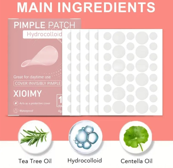 Invisible Hydrocolloid Pimple Patches