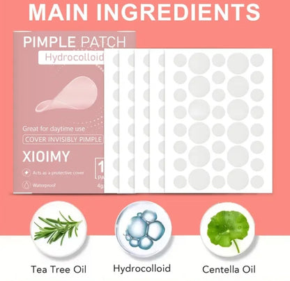 Invisible Hydrocolloid Pimple Patches
