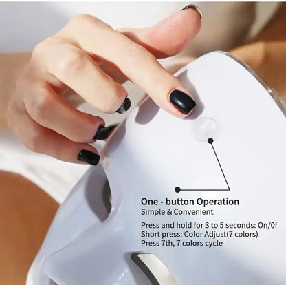 7-Colour LED Light Therapy Face Mask | Anti-Aging & Skin Rejuvenation